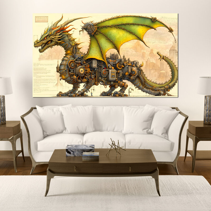 Drachenhauch - Fantastische Kunstwerke Inspirierende Meisterwerke für Ihre Wände