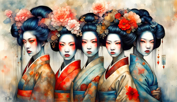 Japan Geisha - Kreative Geschenkideen Originelle...