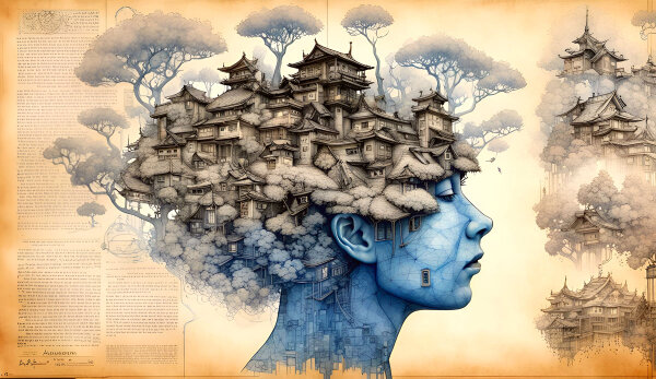 China in my Mind - Kreative Wandgestaltung: Positive...
