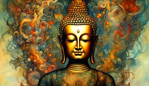 Buddha Dream - Kreative Wandgestaltung: Positive Vibes für Ihr Zuhause