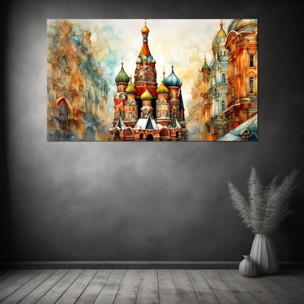 Moscow - Kreative Wandgestaltung: Positive Energie...