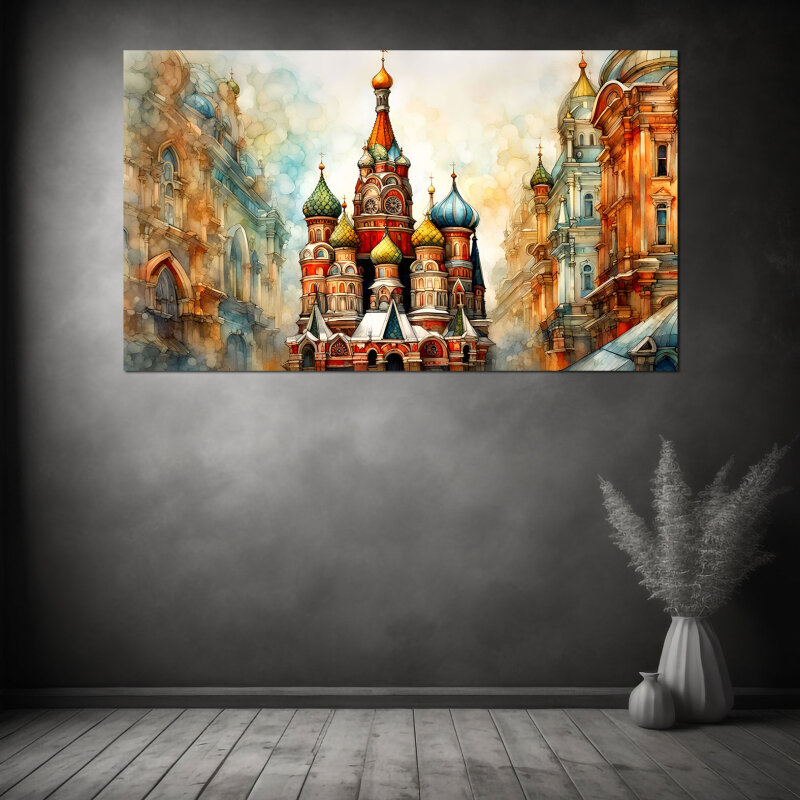 Moscow - Kreative Wandgestaltung: Positive Energie für Ihr Zuhause