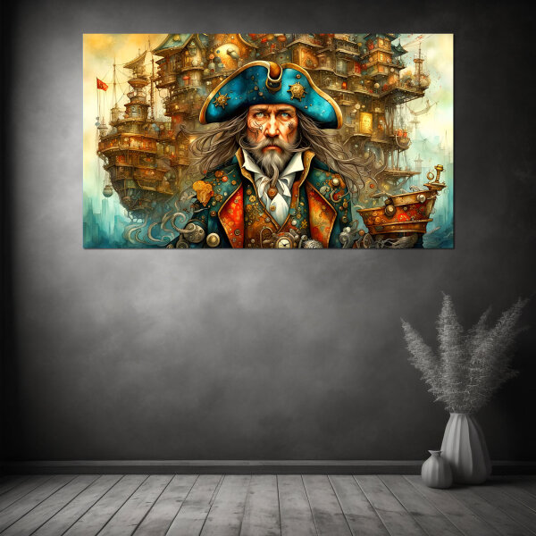 Piratenleben - Kunstvolle Wandbilder: Ein Blickfang mit...