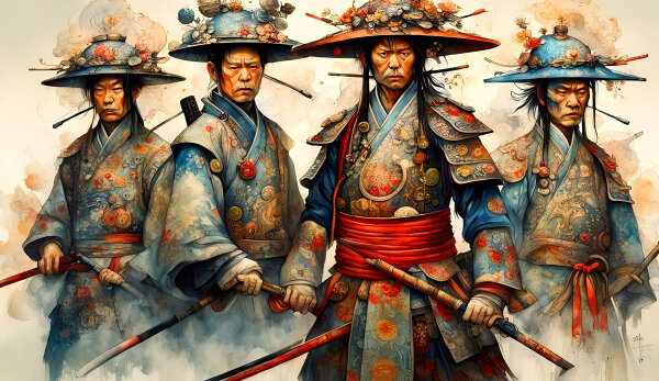 Samurai Rudel - Kunst als Geschenk: Unfassbar schöne...