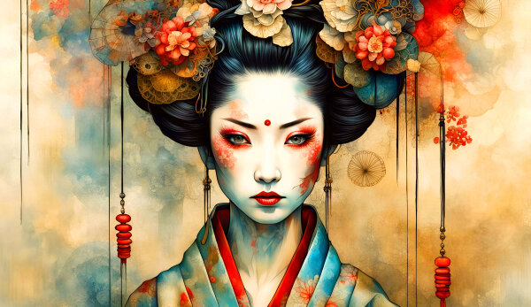 Geheimnissvolle Geisha - Unfassbare Designs: Positiver...