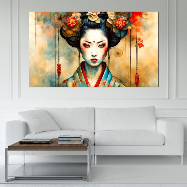 Geheimnissvolle Geisha - Unfassbare Designs: Positiver Einfluss auf Ihr Raumambiente