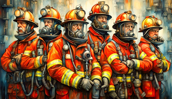 Firefighter II - Stilvolle Kunstwerke: Elegante Designs für ein harmonisches Ambiente