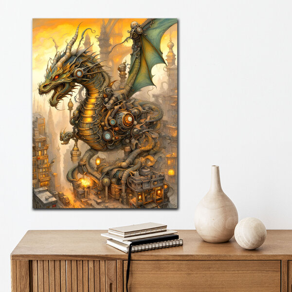 Drag Dragon - 123ART Wandbilder – Genial gestaltet...