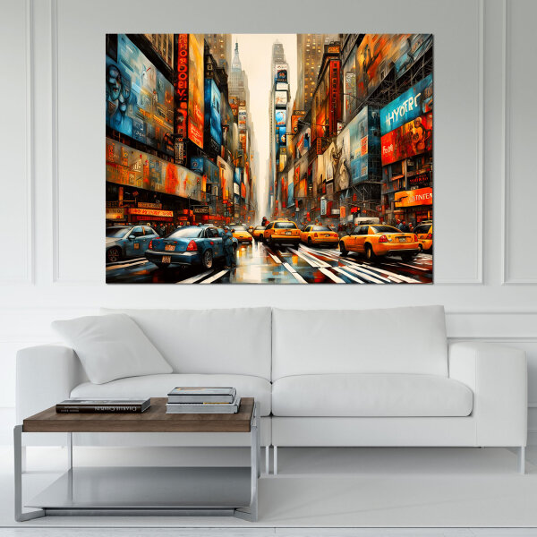 New York Traffic - Fantastische Designs: Kunstwerke, die Ihre Sinne verzaubern von 123ART