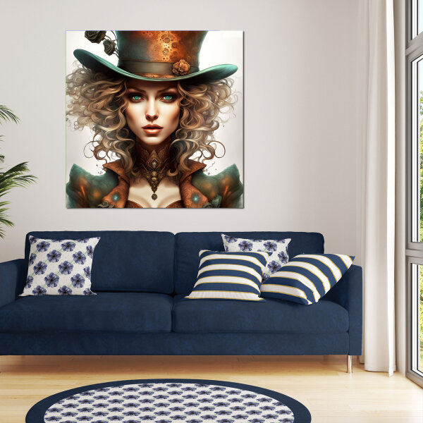 Steampunk - 123ART: Wandbilder, die den Geist erwecken 70cm x 70cm