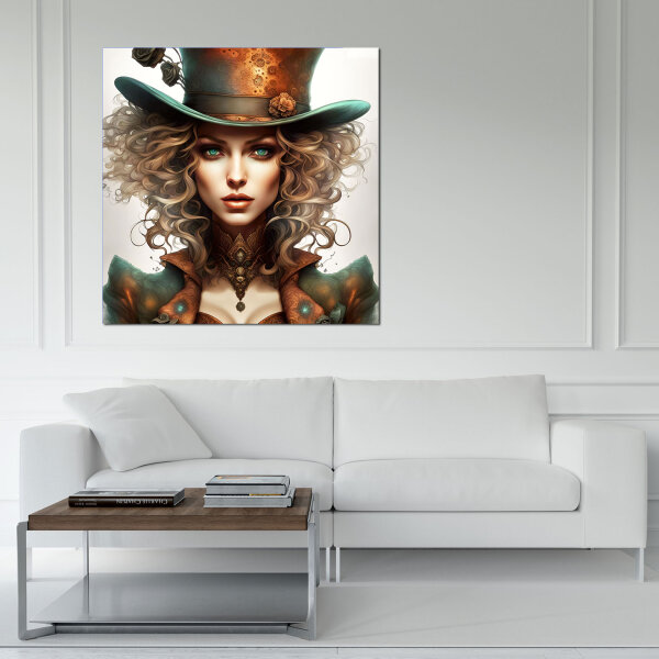 Steampunk - 123ART: Wandbilder, die den Geist erwecken 70cm x 70cm