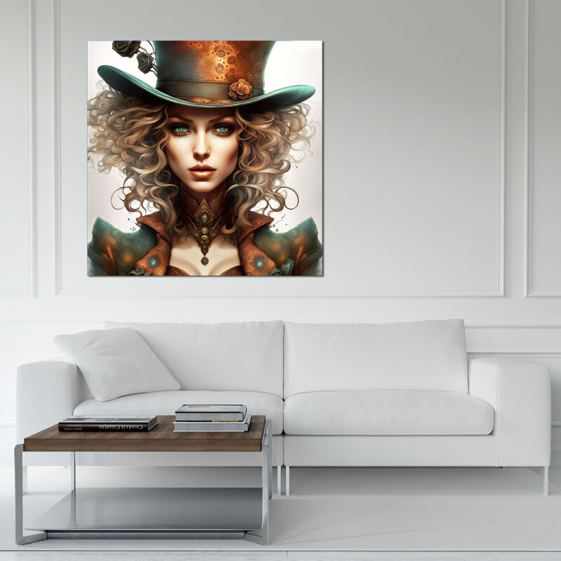 Steampunk - 123ART: Wandbilder, die den Geist erwecken 70cm x 70cm