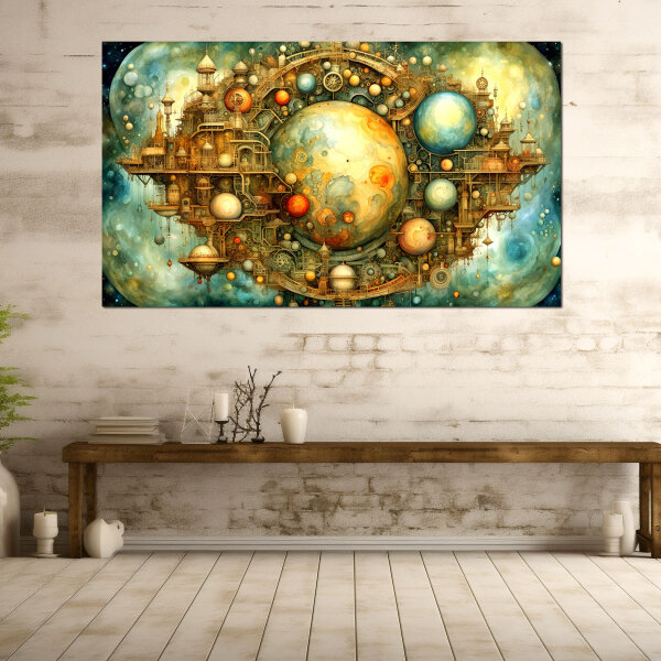 Super KI - Einzigartige Wanddekoration Stilvolle Highlights für Ihr Zuhause 50cm x 100cm