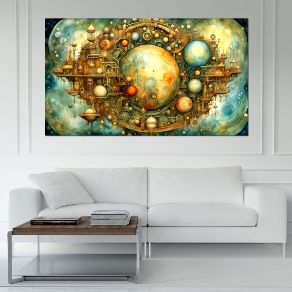 Super KI - Einzigartige Wanddekoration Stilvolle Highlights für Ihr Zuhause 90cm x 160cm