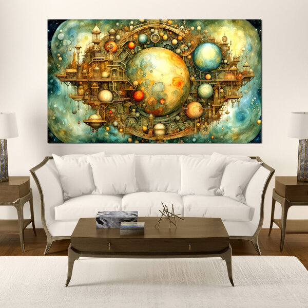 Super KI - Einzigartige Wanddekoration Stilvolle Highlights für Ihr Zuhause 90cm x 160cm