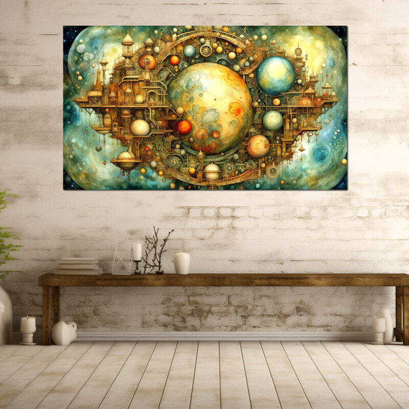 Super KI - Einzigartige Wanddekoration Stilvolle Highlights für Ihr Zuhause 90cm x 160cm