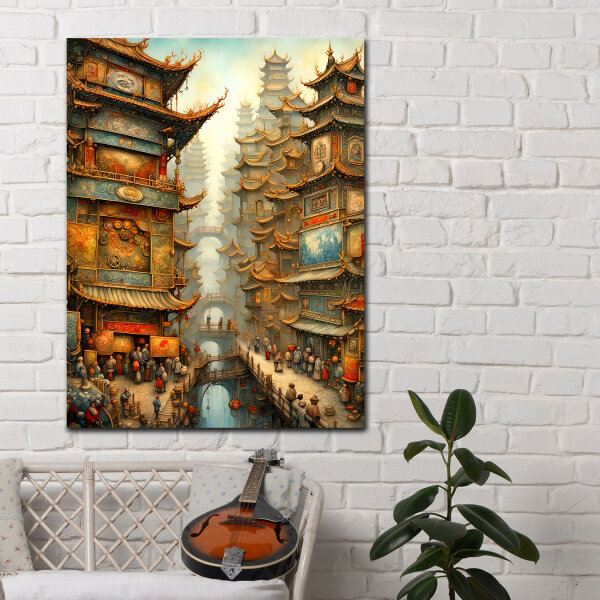 Mein Peking - Wandkunst, die berührt – 123ART einzigartige Wandbilder