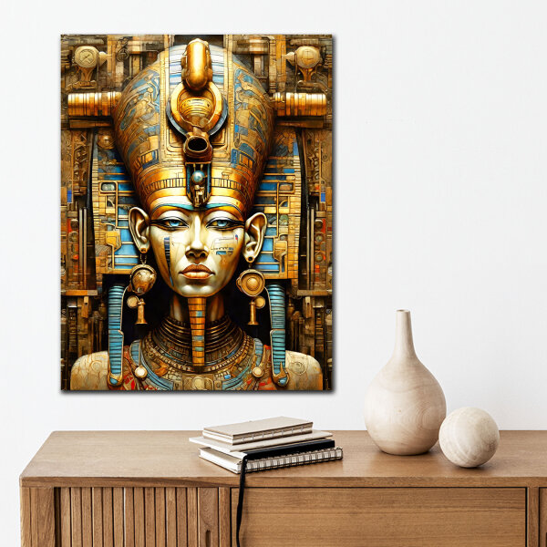 Der Pharao - Entdecken Sie die geniale Wandbild -...
