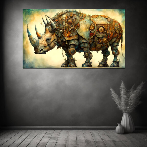 Rhino Power - Einzigartige Geschenkideen: Persönliche Präsente für besondere Menschen 50cm x 100cm